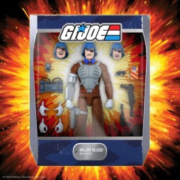 SUPER7 G.I. JOE ULTIMATES MAJOR BLUDD MERCENARY ACTION FIGURE