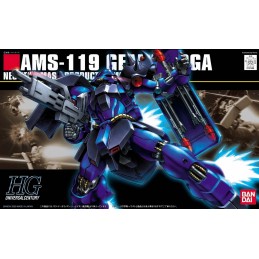 HIGH GRADE HGUC GUNDAM AMS-119 GEARA DOGA 1/144 MODEL KIT FIGURE BANDAI