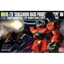 HIGH GRADE HGUC GUNDAM GUNCANNON MASS PRODUCTION TYPE 1/144 MODEL KIT BANDAI