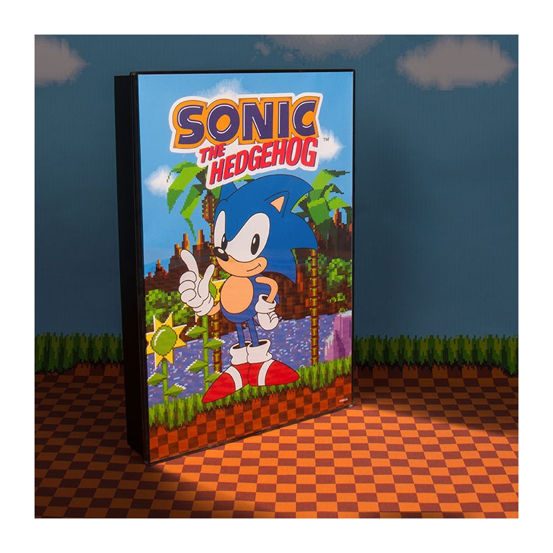 FIZZ CREATIONS SONIC THE HEDGEHOG POSTER LIGHT