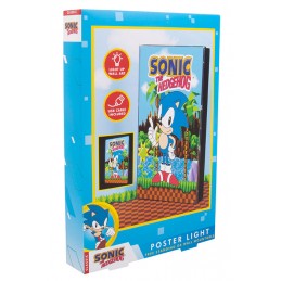 FIZZ CREATIONS SONIC THE HEDGEHOG POSTER LIGHT