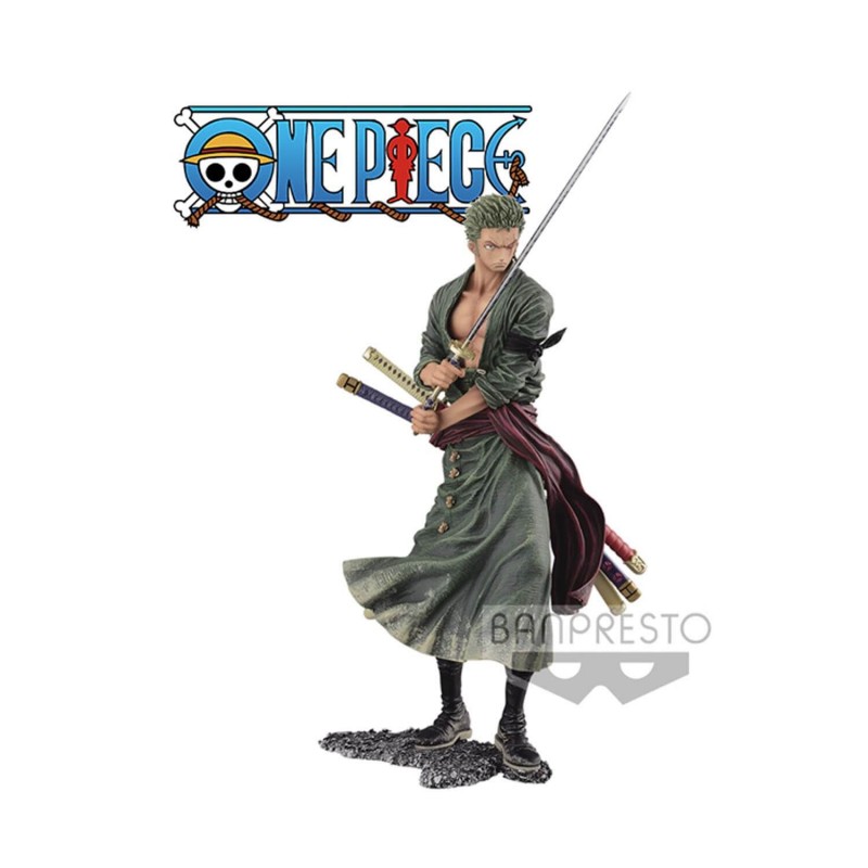 BUY ONE PIECE CREATOR X CREATOR RORONOA ZORO VER.A STATUE FIGURE BA...
