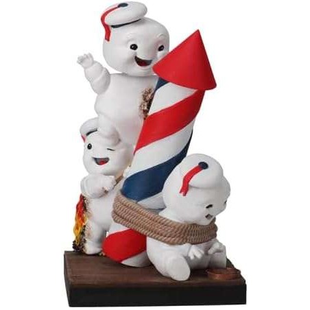 GHOSTBUSTERS AFTERLIFE MINI PUFTS ROCKET HEADKNOCKER BOBBLE HEAD FIGURE