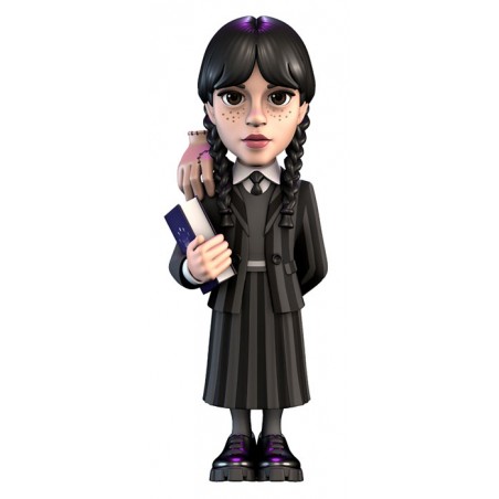 WEDNESDAY ADDAMS WITH THE THING MINIX COLLECTIBLE FIGURINE FIGURE