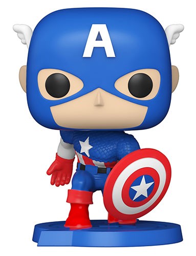 FUNKO FUNKO POP! COMIC COVERS MARVEL CAPTAIN AMERICA BOBBLE HEAD FI