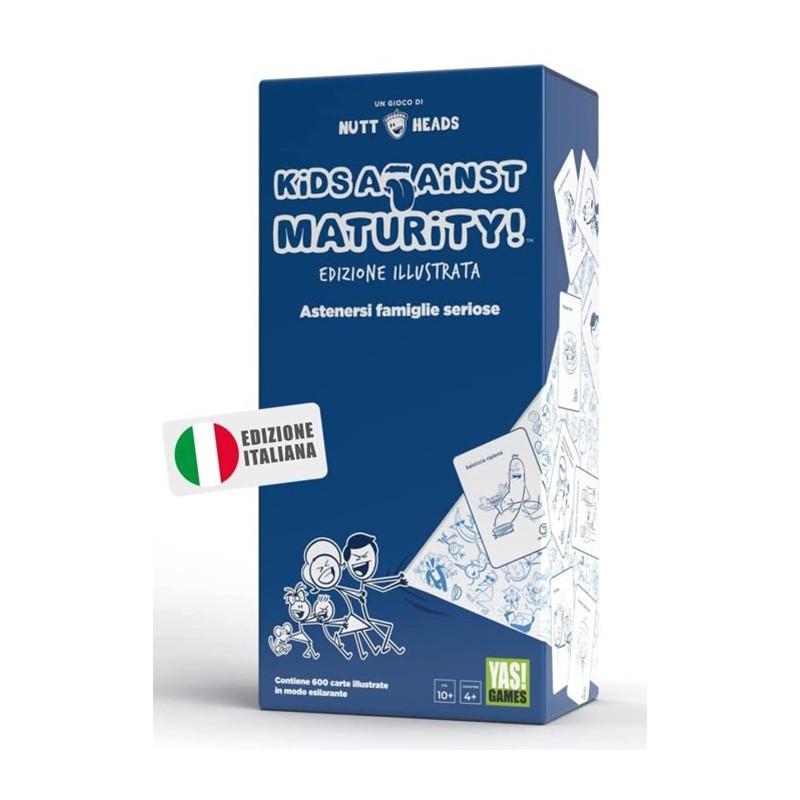 KIDS AGAINST MATURITY - GIOCO DA TAVOLO ITALIANO YAS! GAMES