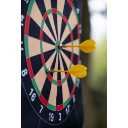 YAS! GAMES REVERSIBLE MAGNETIC ROLL-UP DARTBOARD