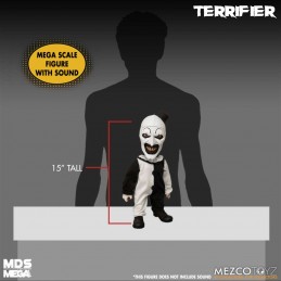 MEZCO TOYS MDS MEGA SCALE TERRIFIER ART THE CLOWN ACTION FIGURE