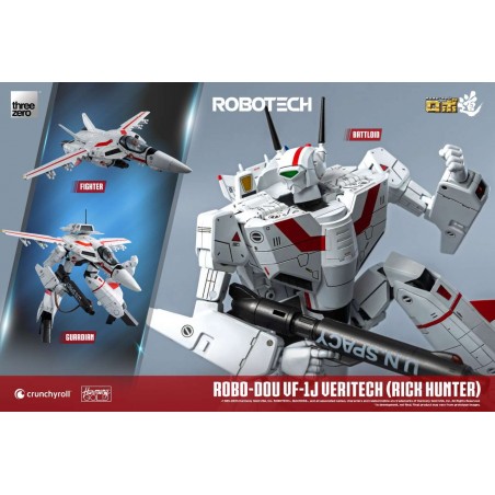 ROBOTECH ROBO-DOU VF-1J VERITECH RICK HUNTER ACTION FIGURE
