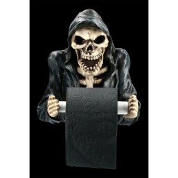 NEMESIS NOW GRIMM REAPER TOILET PAPER ROLL HOLDER