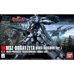 BANDAI HIGH GRADE HGUC GUNDAM ZETA PLUS UNICORN 1/144 MODEL KIT ACTION FIGURE