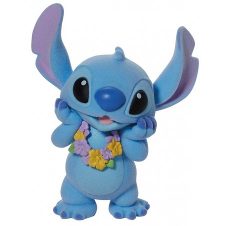 LILO AND STITCH FLOCKED STITCH STATUA FIGURE