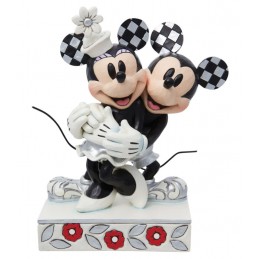 ENESCO DISNEY 100 MICKEY AND MINNIE MOUSE STATUE FIGURE