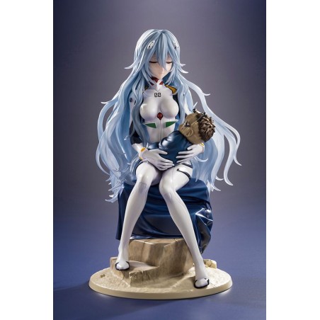 EVANGELION 3.0+1.0 THRICE UPON A TIME REI AYANAMI STATUE FIGURE
