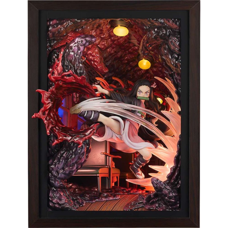 GOOD SMILE COMPANY DEMON SLAYER NEZUKO KAMADO MUGEN TRAIN STATUE FIGURE