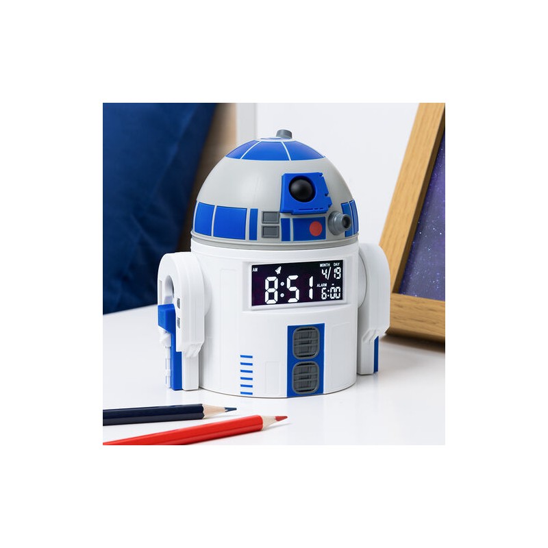 STAR WARS R2-D2 ALARM CLOCK SVEGLIA PALADONE PRODUCTS