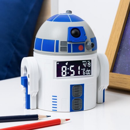 STAR WARS R2-D2 ALARM CLOCK SVEGLIA