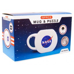 NASA MUG AND PUZZLE 100 PEZZI SET FIZZ CREATIONS