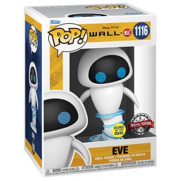 FUNKO POP! WALL-E EVE GLOW IN THE DARK BOBBLE HEAD FIGURE FUNKO