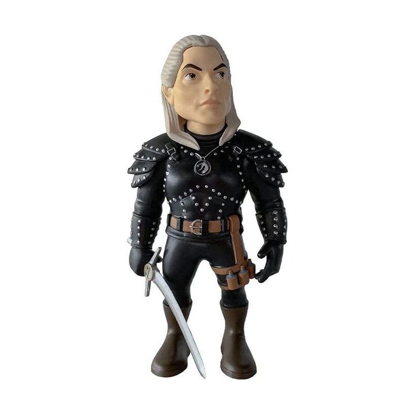 NOBLE COLLECTIONS THE WITCHER GERALT OF RIVIA MINIX COLLECTIBLE FIGURINE FIGURE