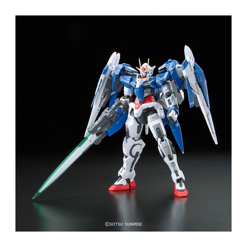 BANDAI REAL GRADE RG GUNDAM 00 RAISER GN-0000 + GNR010 1/144 MODEL KIT FIGURE BANDAI REAL GRADE RG GUNDAM 00 RAISER GN-0000 + GNR010 1/144 MODEL KIT FIGURE