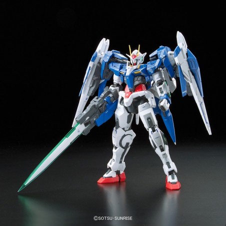 REAL GRADE RG GUNDAM 00 RAISER GN-0000 + GNR010 1/144 MODEL KIT FIGURE