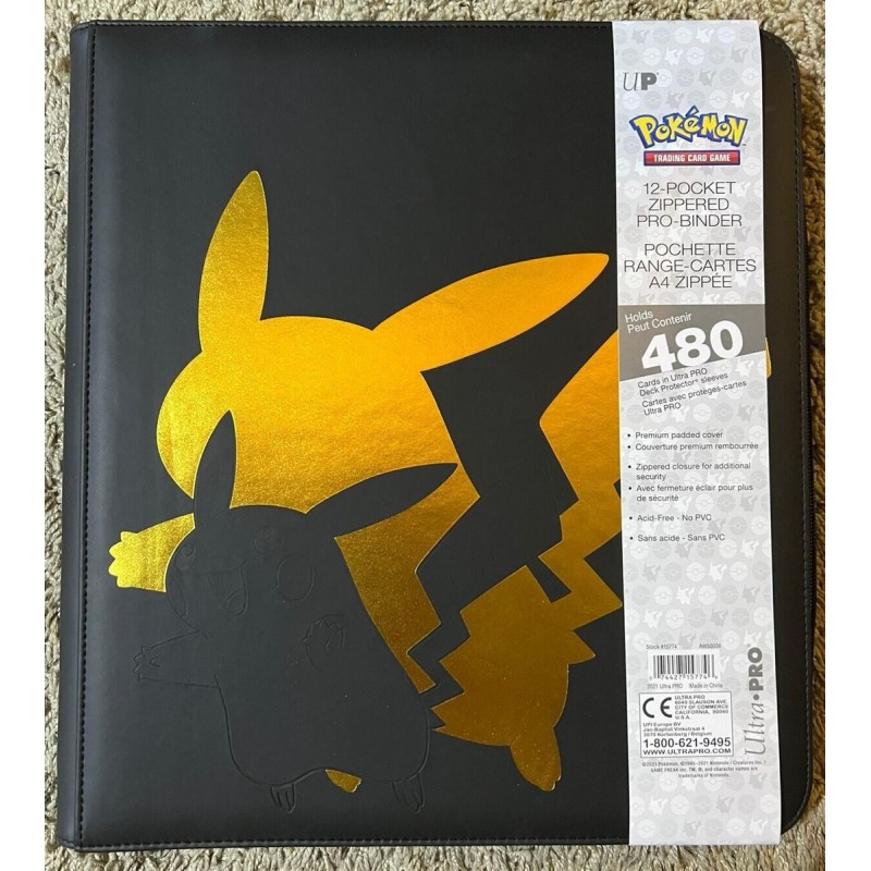 Album pour cartes Pokemon Pikatchu A4