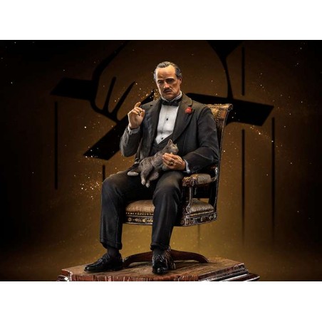 THE GODFATHER DON VITO CORLEONE ART SCALE 1/10 STATUE FIGURE