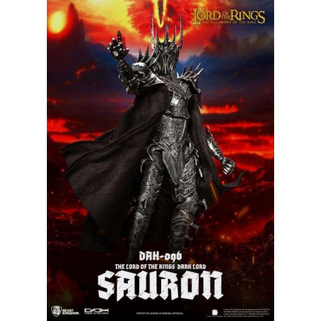 THE LORD OF THE RINGS DARK LORD SAURON DAH-096 ACTION FIGURE