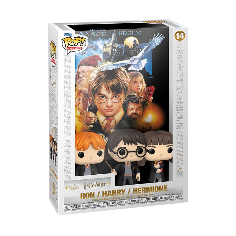 FUNKO FUNKO POP! MOVIE POSTER HARRY POTTER AND THE SORCERER'S STONE 3-PACK FIGURE
