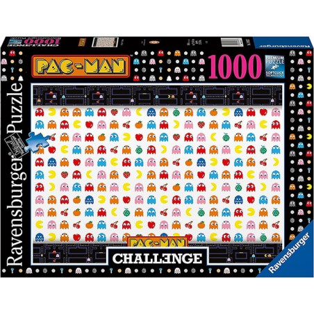 PAC-MAN CHALLENGE CHALLENGE 1000 PIECES JIGSAW PUZZLE