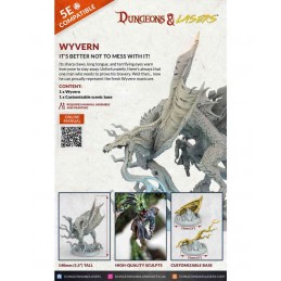 DUNGEONS AND LASERS WYVERN XL MINIATURE FIGURE ARCHON STUDIO