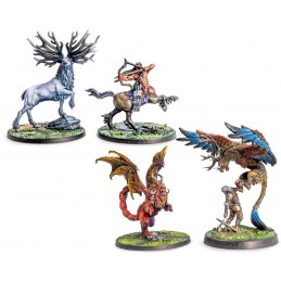 DUNGEONS AND LASERS WOODLAND DWELLERS MINIATURE PACK FIGURES ARCHON STUDIO