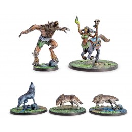 DUNGEONS AND LASERS WOODLAND DWELLERS MINIATURE PACK FIGURES ARCHON STUDIO