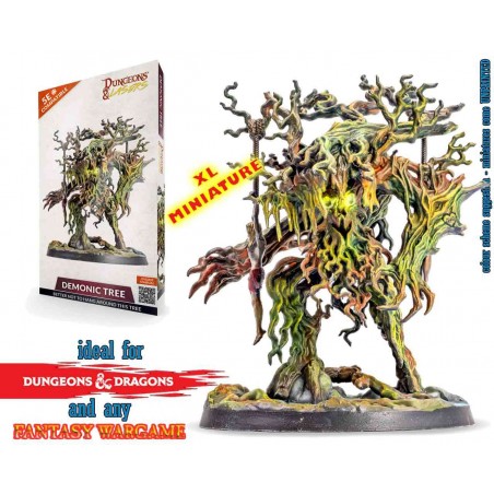DUNGEONS AND LASERS DEMONIC TREE XL MINIATURE FIGURE