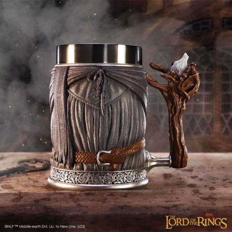 THE LORD OF THE RINGS GANDALF THE GREY TANKARD BOCCALE
