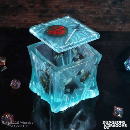 DUNGEONS AND DRAGONS GELATINOUS COLLECTIBLE CUBE DICE BOX