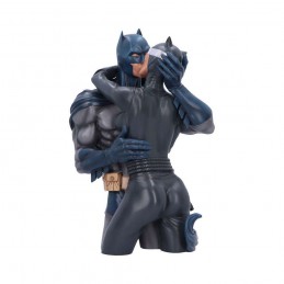 NEMESIS NOW DC COMICS BATMAN AND CATWOMAN SCULPTURE RESIN BUST STATUE