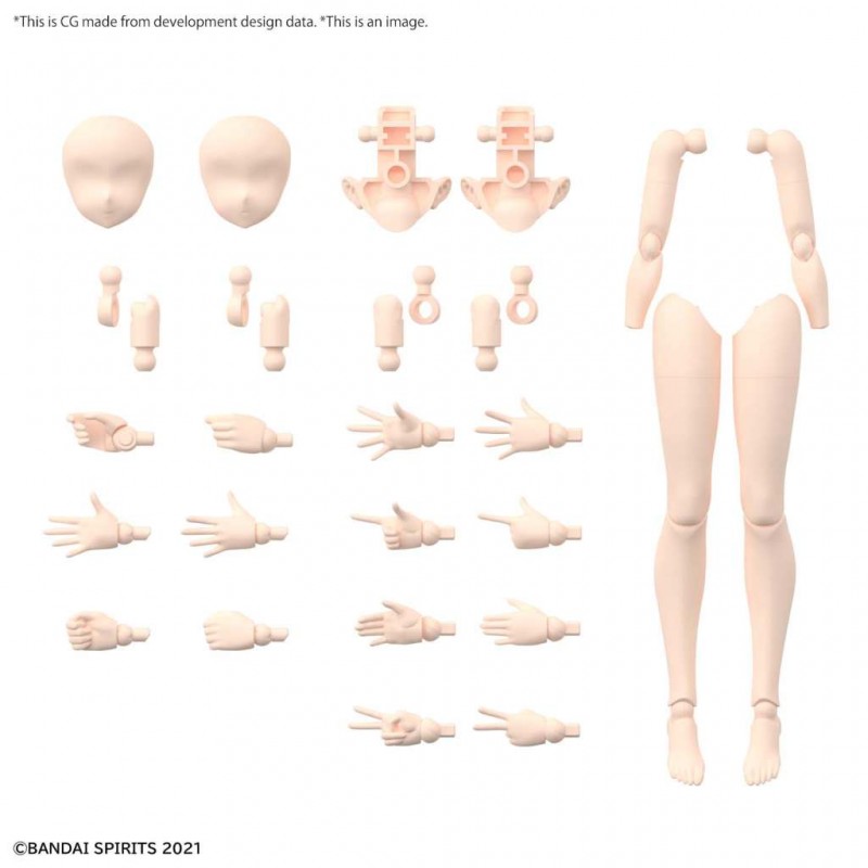 30MS OPTIONAL BODY PARTS ARMS & LEGS COLOR B BANDAI