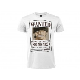 MAGLIA T SHIRT ONE PIECE ZORO WANTED