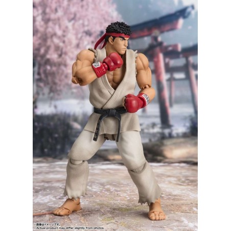 STREET FIGHTER RYU (OUTFIT 2) S.H. FIGUARTS ACTION FIGURE