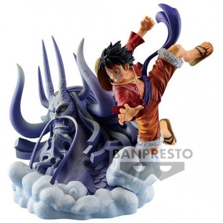 ONE PIECE DIORAMATIC MONKEY.D.LUFFY THE BRUSH STATUA FIGURE