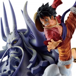 ONE PIECE DIORAMATIC MONKEY.D.LUFFY THE BRUSH STATUA FIGURE BANPRESTO