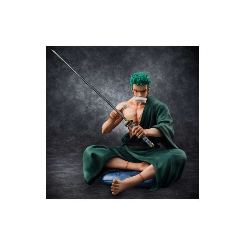 MEGAHOUSE ONE PIECE P.O.P. S.O.C. ZORO EXCELLENT MODEL STATUE 1/8 FIGURE