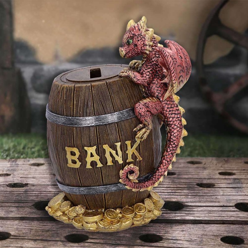 NEMESIS NOW DRAGON HEIST MONEY BANK FIGURE