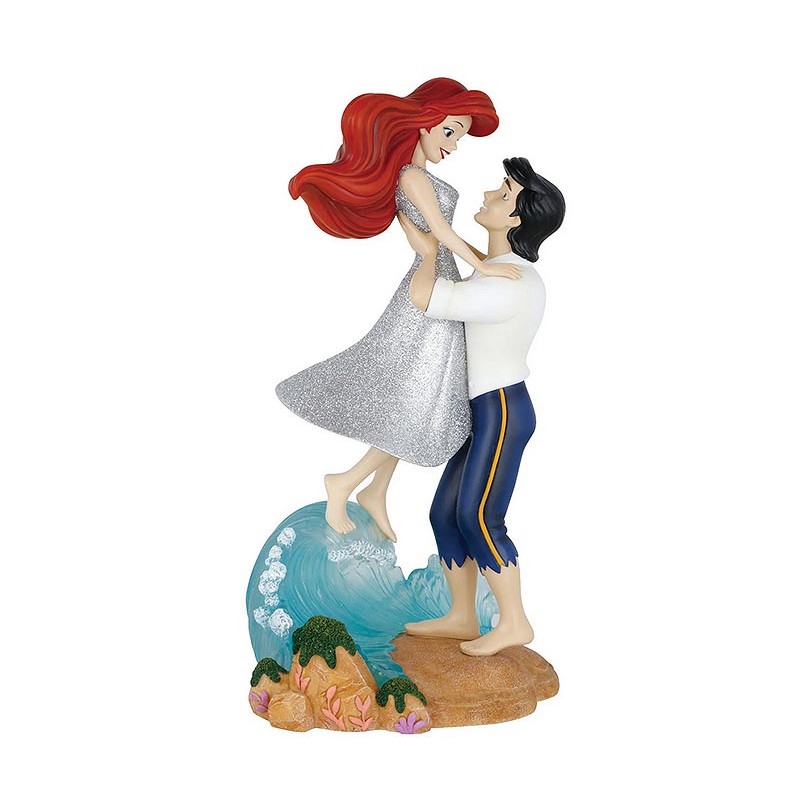 LA SIRENETTA ARIEL E ERIC STATUA FIGURE ENESCO