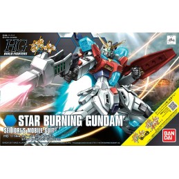 BANDAI HIGH GRADE HGBF STAR BURNING GUNDAM SEI IORI MODEL KIT ACTION FIGURE