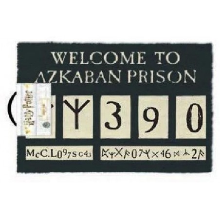 HARRY POTTER DOORMAT WELCOME TO AZKABAN PRISON 40X60CM