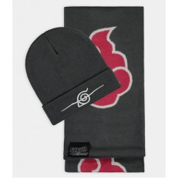 DIFUZED NARUTO SHIPPUDEN CLOUD BEANIE AND SCARF