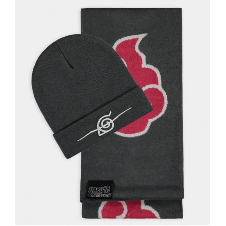 NARUTO SHIPPUDEN CLOUD BEANIE AND SCARF